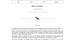 Desktop Screenshot of bronwengrimes.com